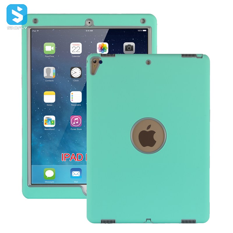 3 in 1 PC silicone case for iPad Pro 12.9 2017
